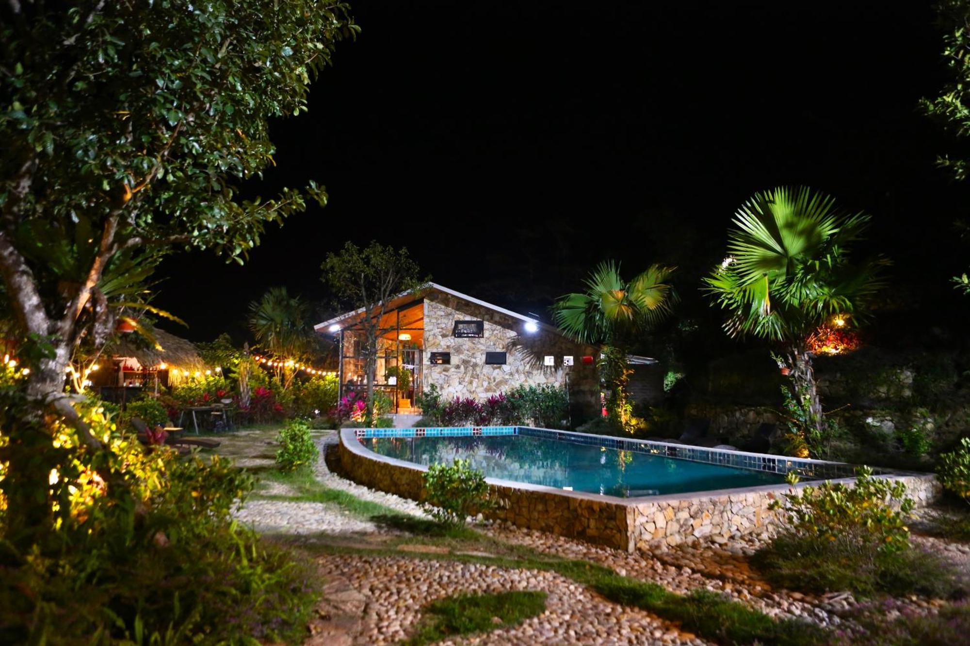 Tvpalm Ecolodge Ha Giang Exteriör bild