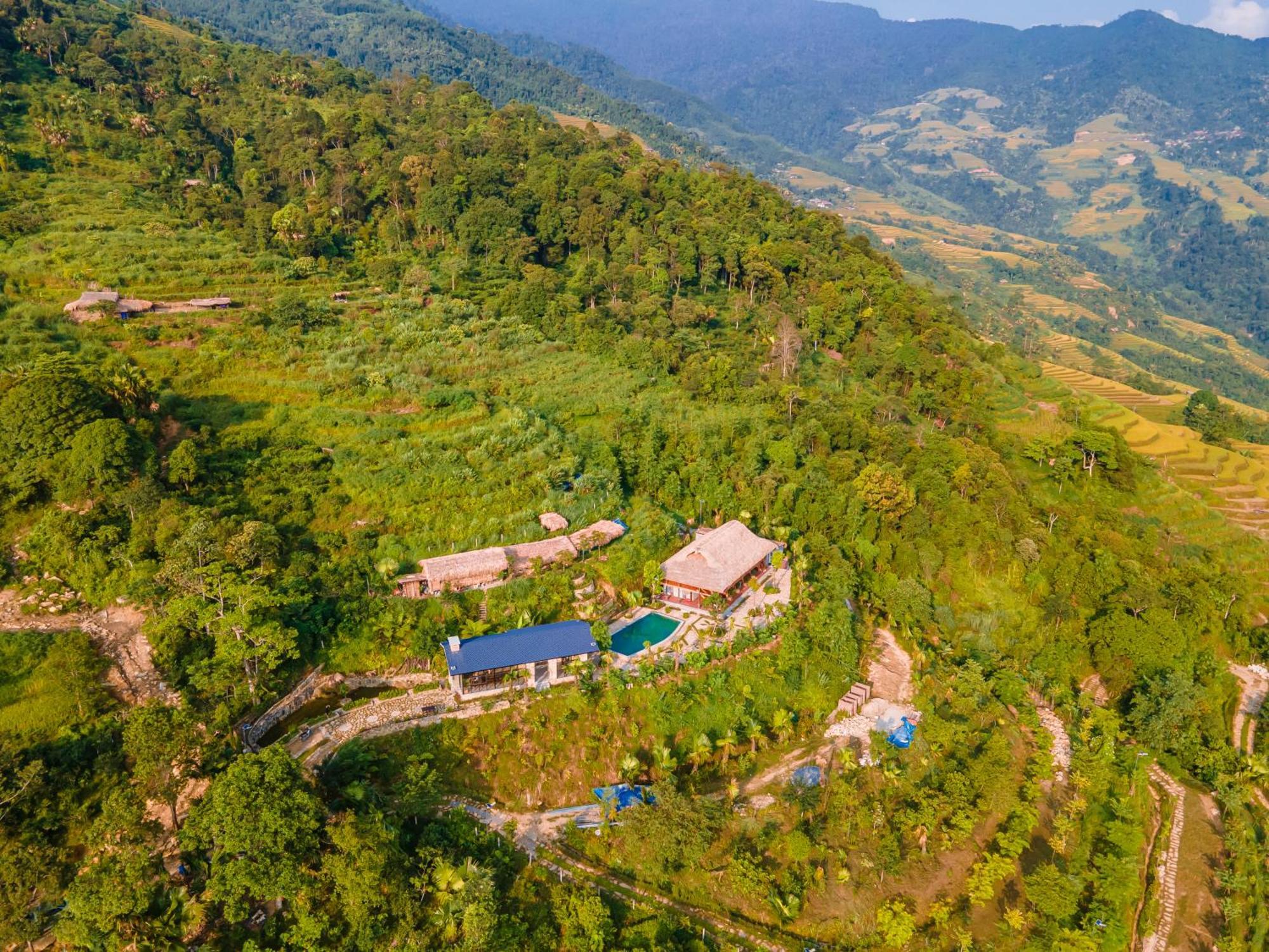Tvpalm Ecolodge Ha Giang Exteriör bild