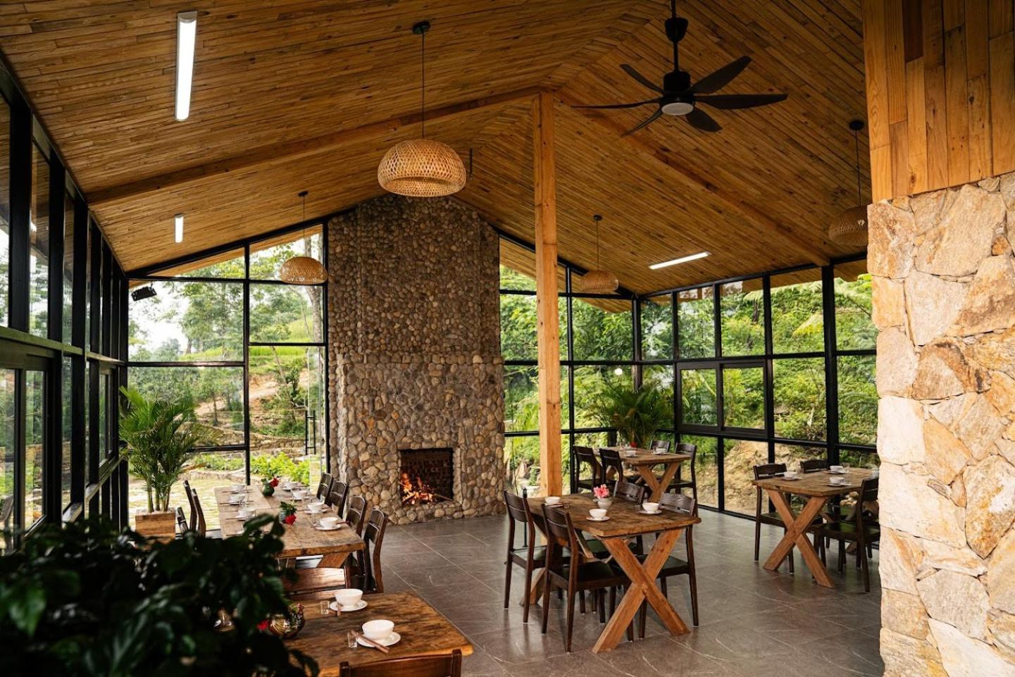 Tvpalm Ecolodge Ha Giang Exteriör bild