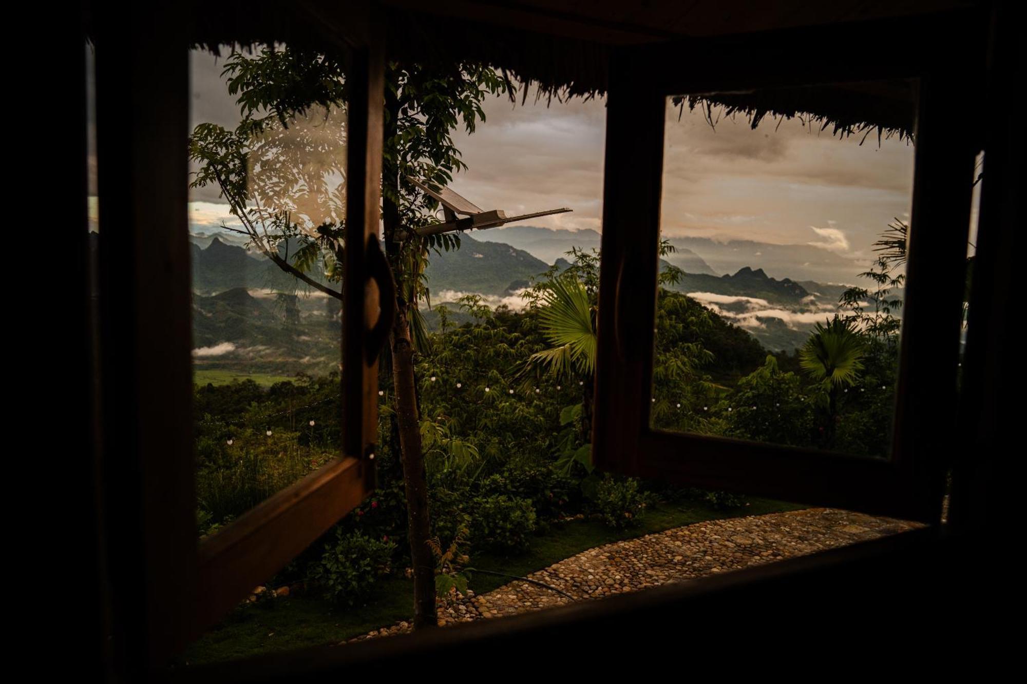 Tvpalm Ecolodge Ha Giang Exteriör bild